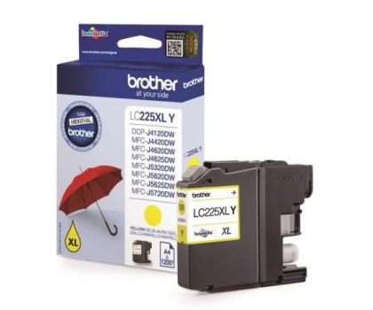 Tusz BROTHER LC-225XLY inkoust yellow